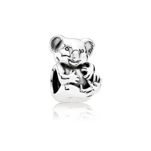 PANDORA Srebrni obesek Koala - 791951 (slika za) PANDORA Srebrni obesek Koala - 791951