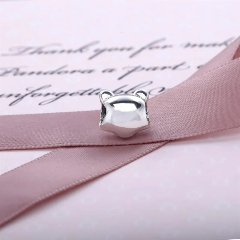 (slika za) PANDORA Srebrni obesek z medvedekom Pudsey - 791789 CZN - Ogled 3