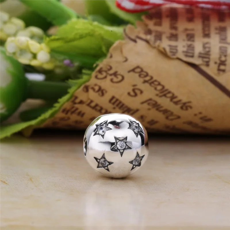 (slika za) PANDORA Star Pavé sponka - 791058CZ - Ogled 2