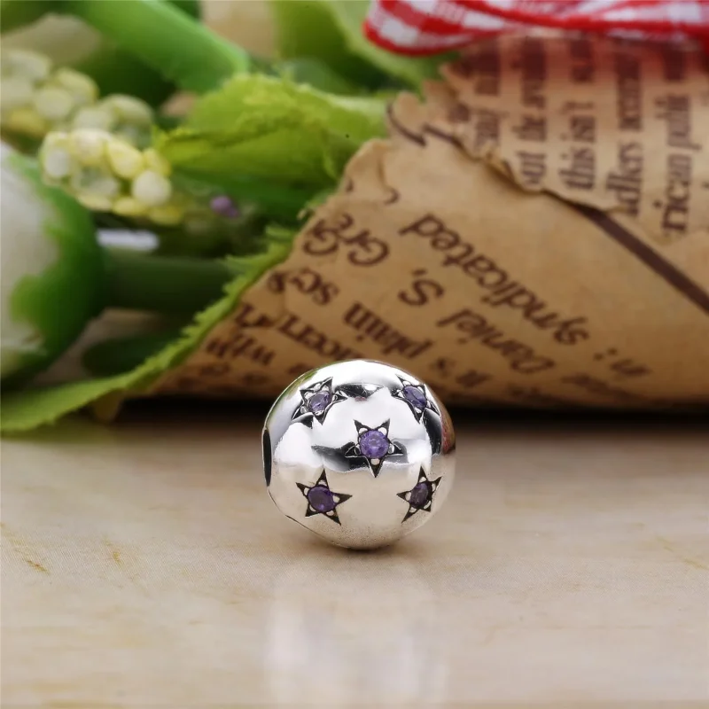 (slika za) PANDORA Star Pavé sponka - 791058CZ - Ogled 3