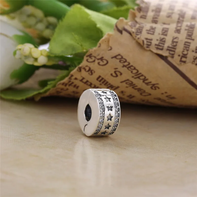 (slika za) PANDORA Starry Formation Sponka, prozorna CZ - 796381CZ - Ogled 2