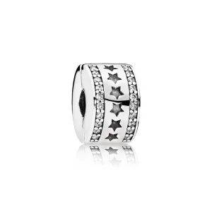 (slika za) PANDORA Starry Formation Sponka, prozorna CZ - 796381CZ
