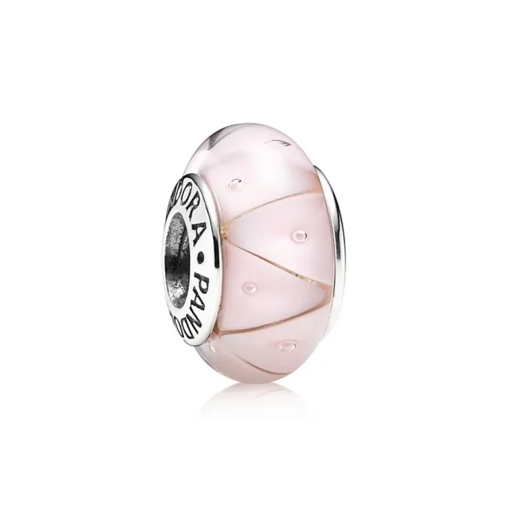 PANDORA steklena perla Rose - 790922