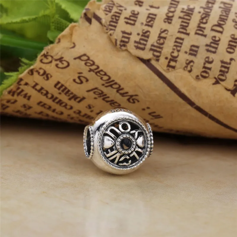 (slika za) PANDORA Talk About Love Charm - 796601 - Ogled 3