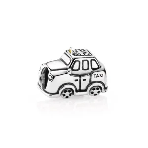 (slika za) PANDORA Taxi Charm, rumen emajl - 791221EN20