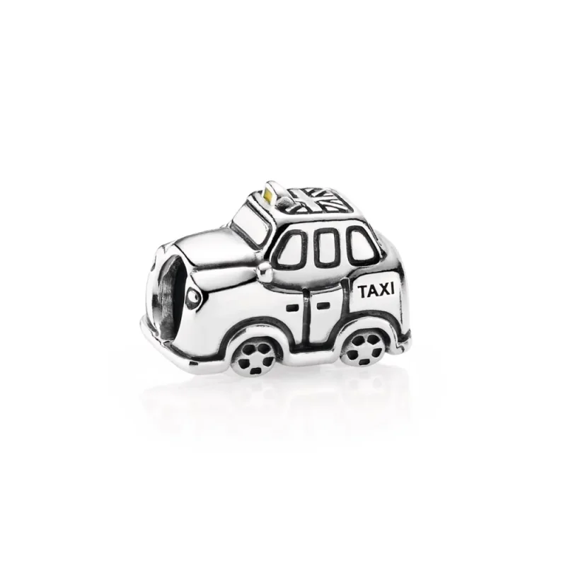 (slika za) PANDORA Taxi Charm, rumen emajl - 791221EN20 - Slika izdelka