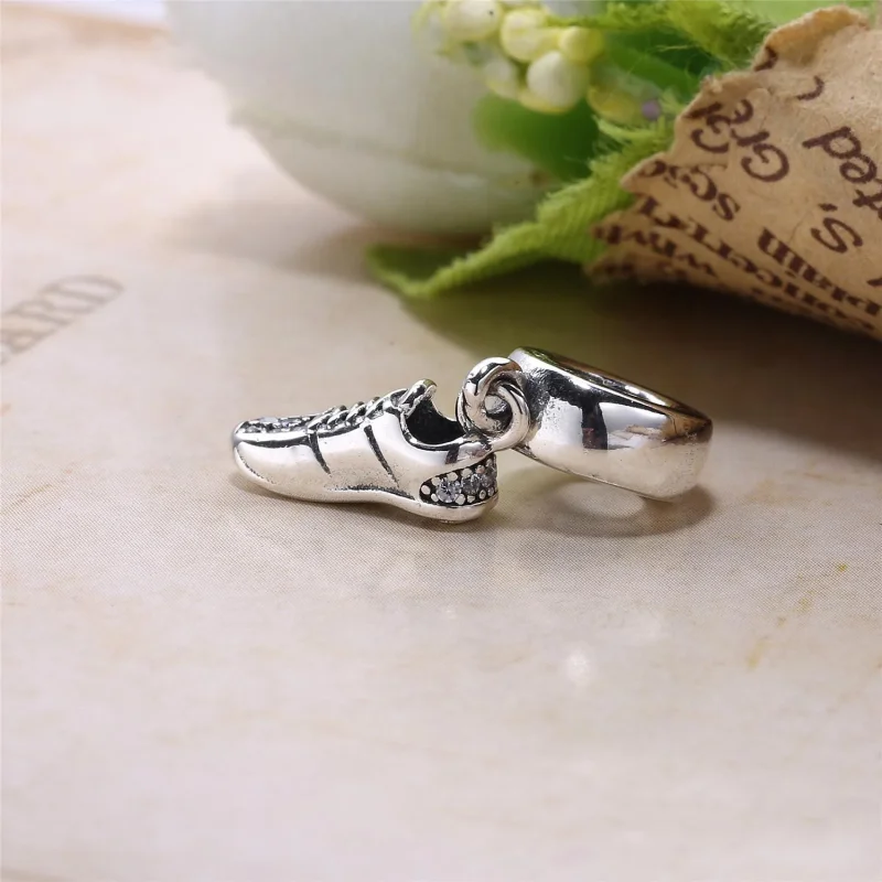 (slika za) PANDORA tekaški čevelj s prozornim visečim CZ - 792063CZ - Ogled 2