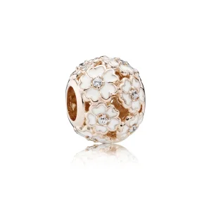 (slika za) PANDORA travni obesek iz belega jegliča - 781488EN12