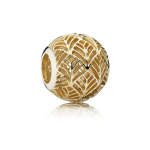 PANDORA Tropicana Palm Leaf, obesek iz 14K zlata - 750834 (slika za) PANDORA Tropicana Palm Leaf, obesek iz 14K zlata - 750834