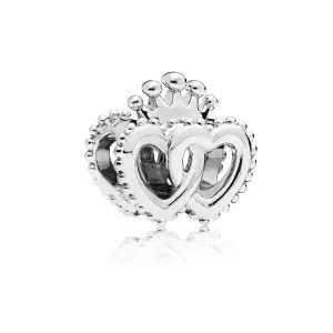 (slika za) PANDORA United Regal Hearts Charm - 797670