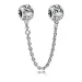 PANDORA Varnostna veriga Enchanted Heart - 797036 PANDORA Varnostna veriga Enchanted Heart - 797036