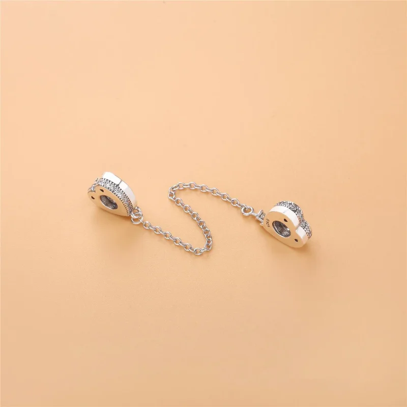 (slika za) PANDORA varnostna veriga za srce - PA0034-1 - Ogled 2