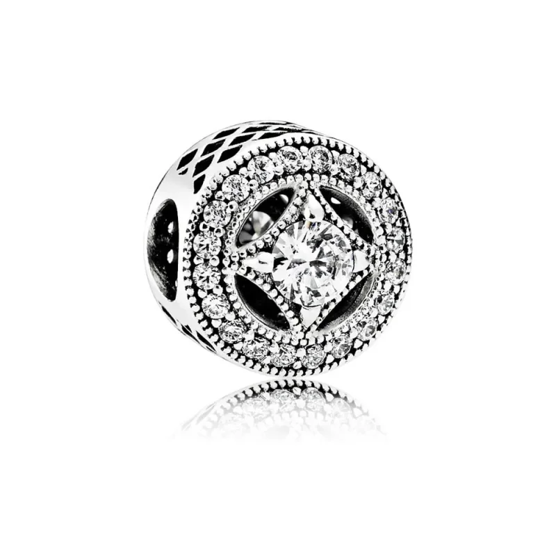 (slika za) PANDORA Vintage Allure Openwork Charm - 791970CZ