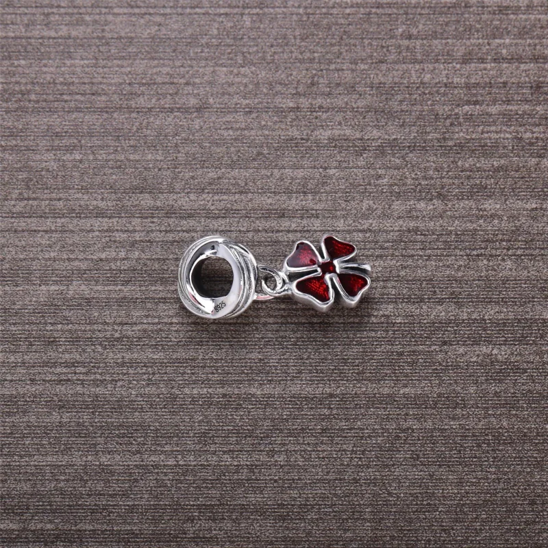 (slika za) PANDORA Viseča roza deteljica - PJ00148-1G - Ogled 3