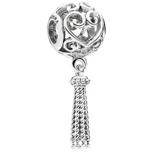 (slika za) PANDORA viseči obesek z resicami Enchanted Heart - 797037