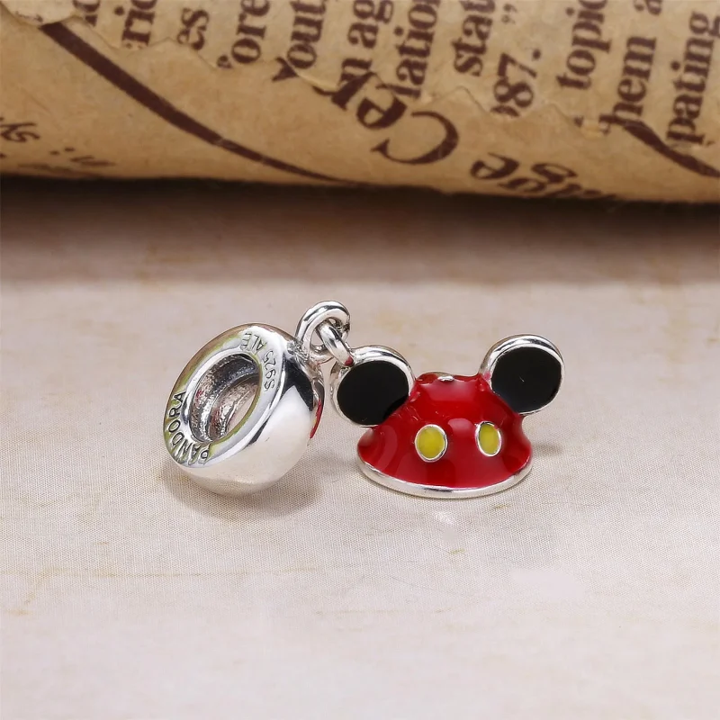 (slika za) PANDORA viseči obesek z ušesnim klobukom Disney Parks Mickey - 792121ENMX - Ogled 3