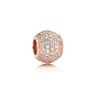 (slika za) Pavé Lights, PANDORA Rose™ Charm Clear CZ - 781051CZ