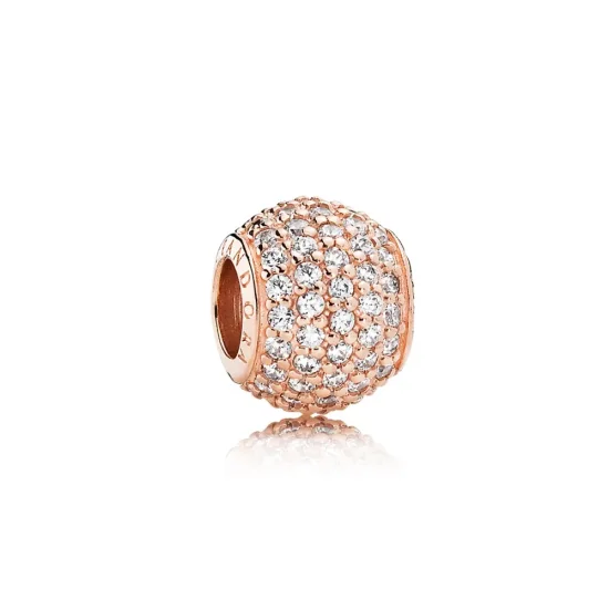 (slika za) Pavé Lights, PANDORA Rose™ Charm Clear CZ - 781051CZ