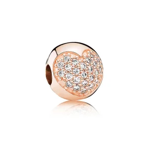 (slika za) Sponka Love of My Life, PANDORA Rose™ CZ - 781053CZ