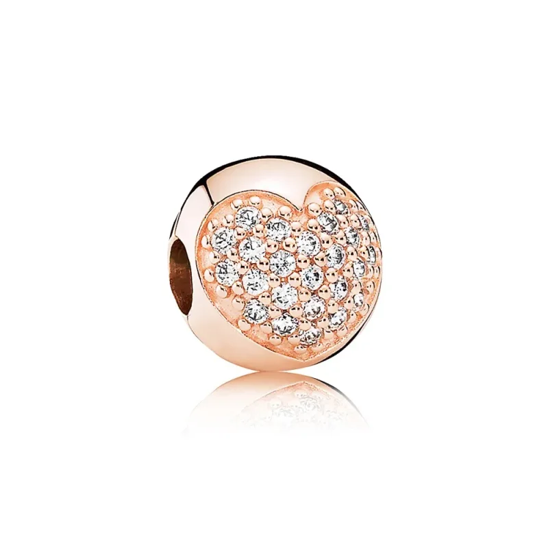 (slika za) Sponka Love of My Life, PANDORA Rose™ CZ - 781053CZ - Slika izdelka