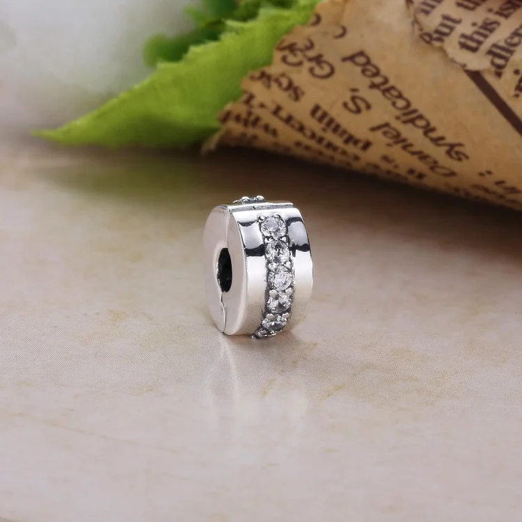 Sponka Shining Path, PANDORA Shine™ Yellow Clear CZ - 767051CSY