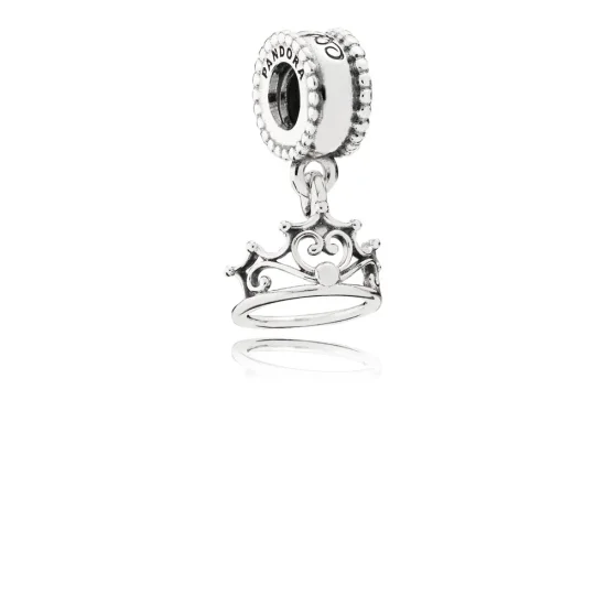 (slika za) Srebrna viseča tiara Disney Ariel - PANDORA