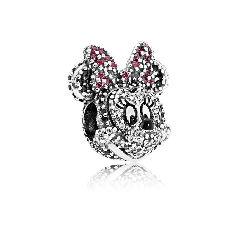 (slika za) Srebrni obesek Disney Minnie [omejena izdaja] - PANDORA - Slika izdelka