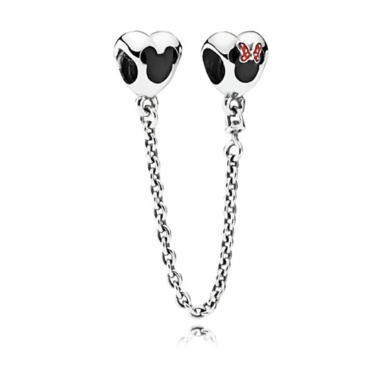 (slika za) Varnostna veriga Disney Mickey and Minnie Mouse - PANDORA