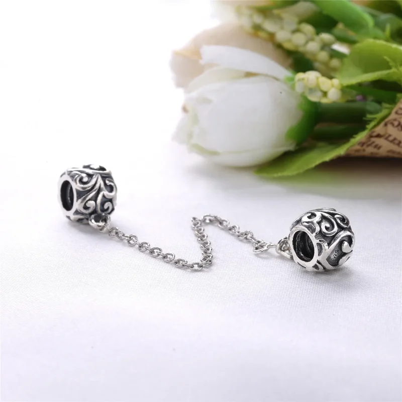 (slika za) Varnostna veriga PANDORA Leaf - PA0001-1 - Ogled 2