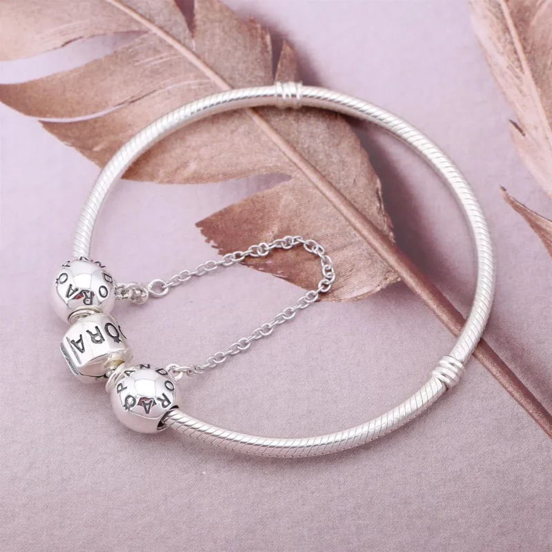 (slika za) Varnostna veriga z logotipom PANDORA - 791877 - Ogled 2