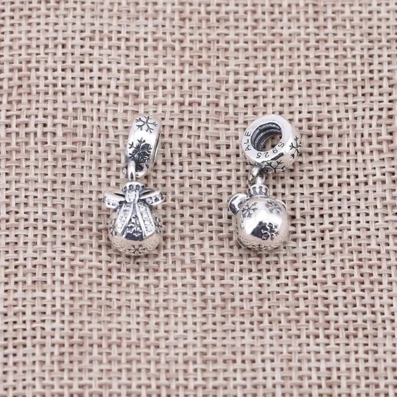 (slika za) Viseča perla iz božične krogle PANDORA - 791410CZ - Ogled 2