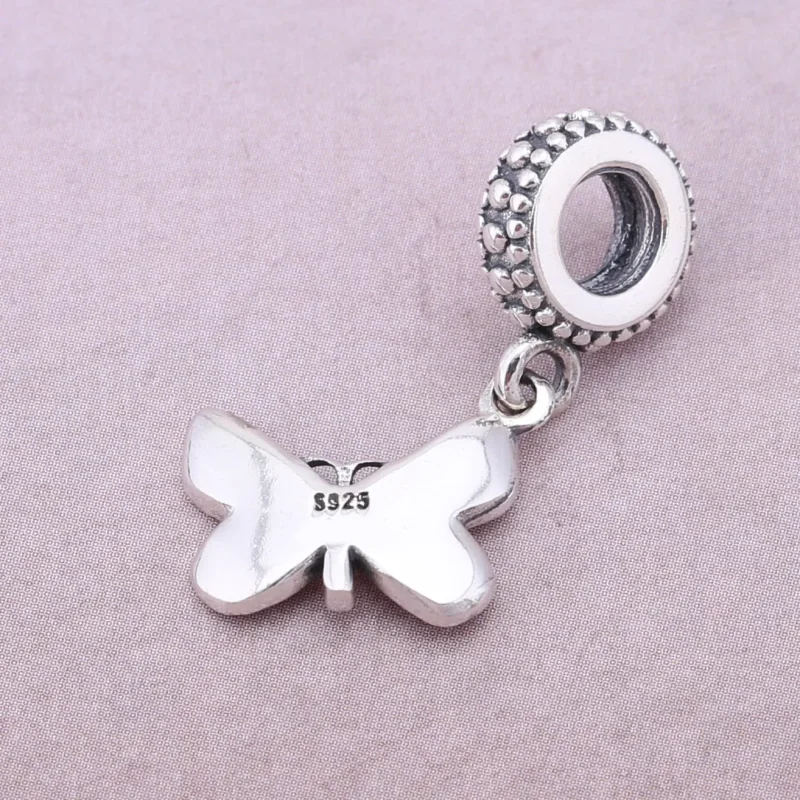 (slika za) Viseči metulj roza PANDORA - PJ00113-1 - Ogled 3