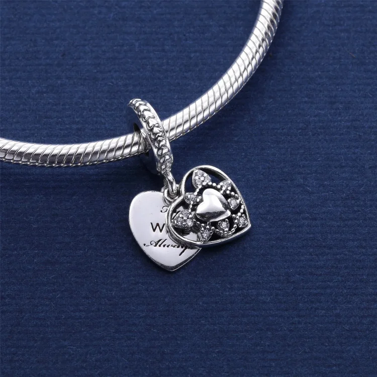 Viseči obesek My Wife Always Clear CZ PANDORA - 792099CZ