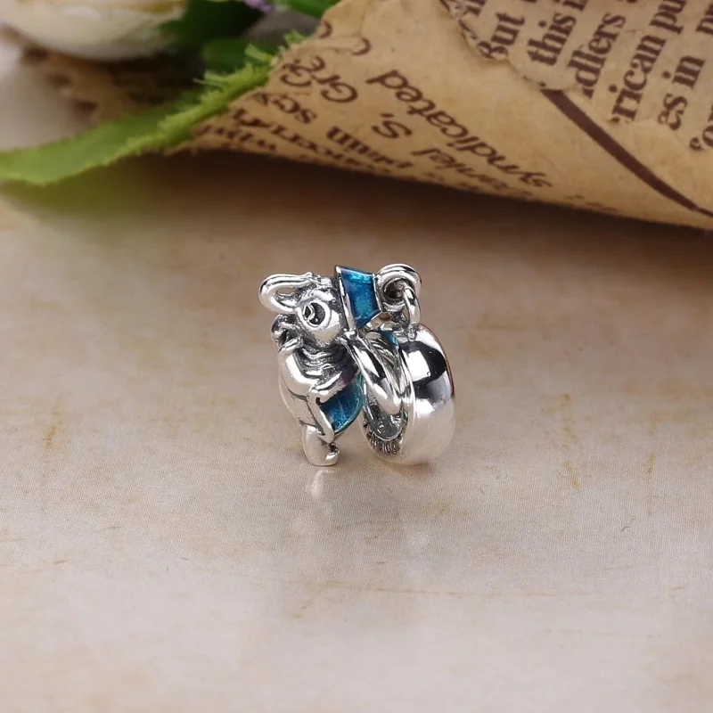 (slika za) Viseči obesek PANDORA Disney Parks Flying Dumbo - 792124ENMX - Ogled 2