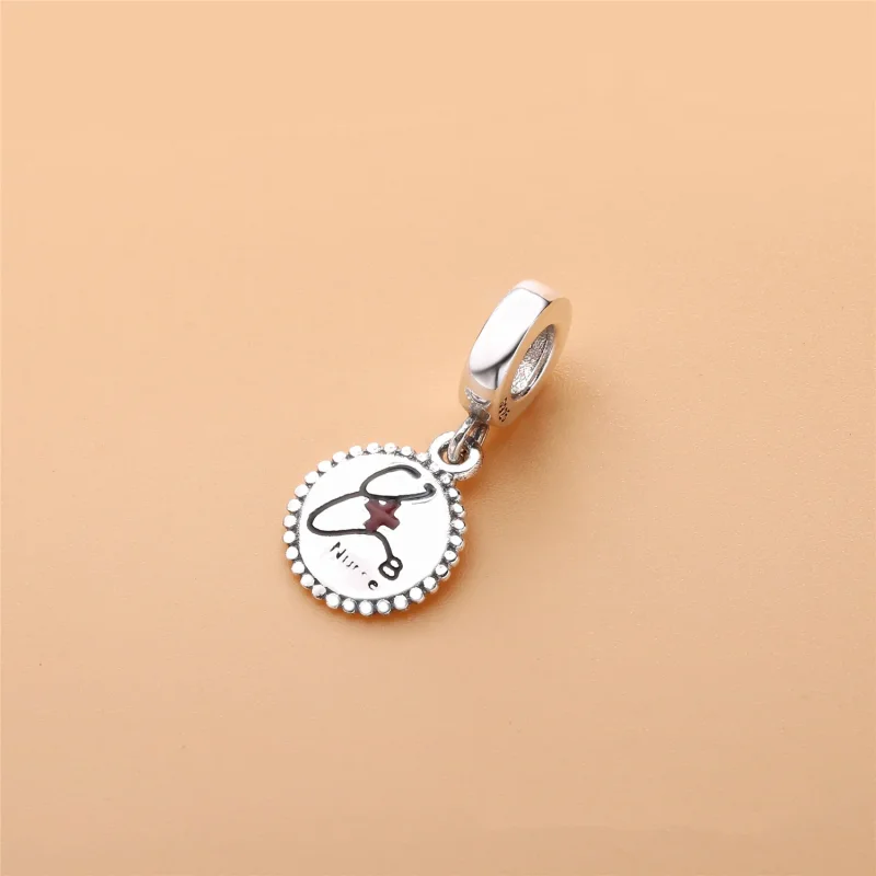 (slika za) Viseči obesek PANDORA Nurse, mešani emajl - ENG791169_45 - Ogled 2