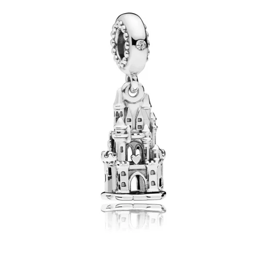 (slika za) Viseči obesek PANDORA Regal Castle, prozoren CZ - 797651CZ
