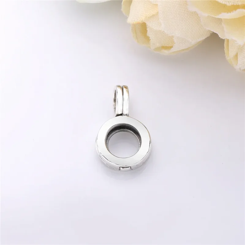 (slika za) Viseči obesek s fasetiranim medaljonom PANDORA, sintetični ametist - 797662SAM - Ogled 2