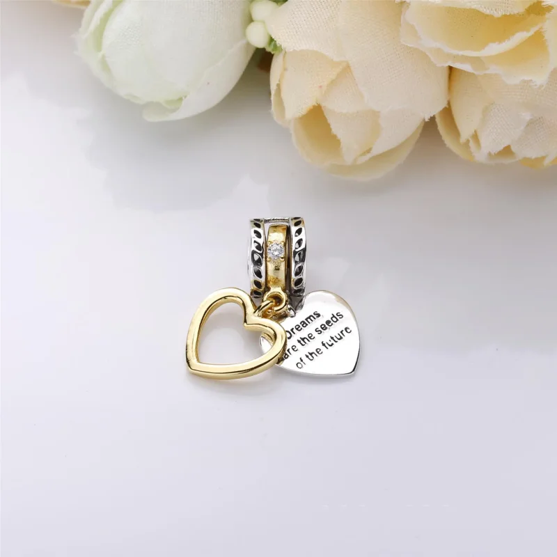 (slika za) Viseči obesek Seeds of the Future PANDORA, prozoren CZ - 767623CZ - Ogled 3