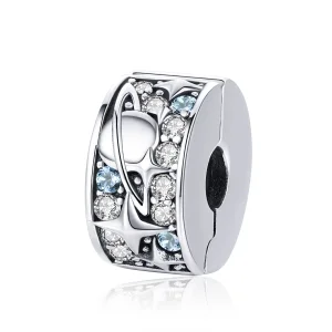 (slika za) Sponka Pandora Style Silver Planet - SCC985