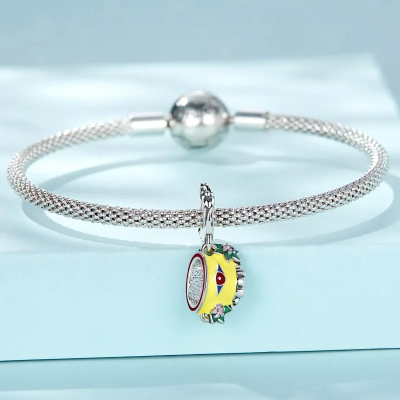 (slika za) Groteskna viseča skodelica s hudičevim očesom v stilu Pandora - SCC2375 - Ogled 3