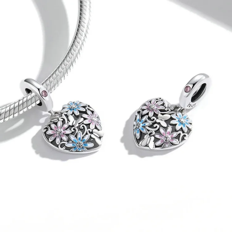 Obešček Pandora Style Love Secret Garden - SCC2062