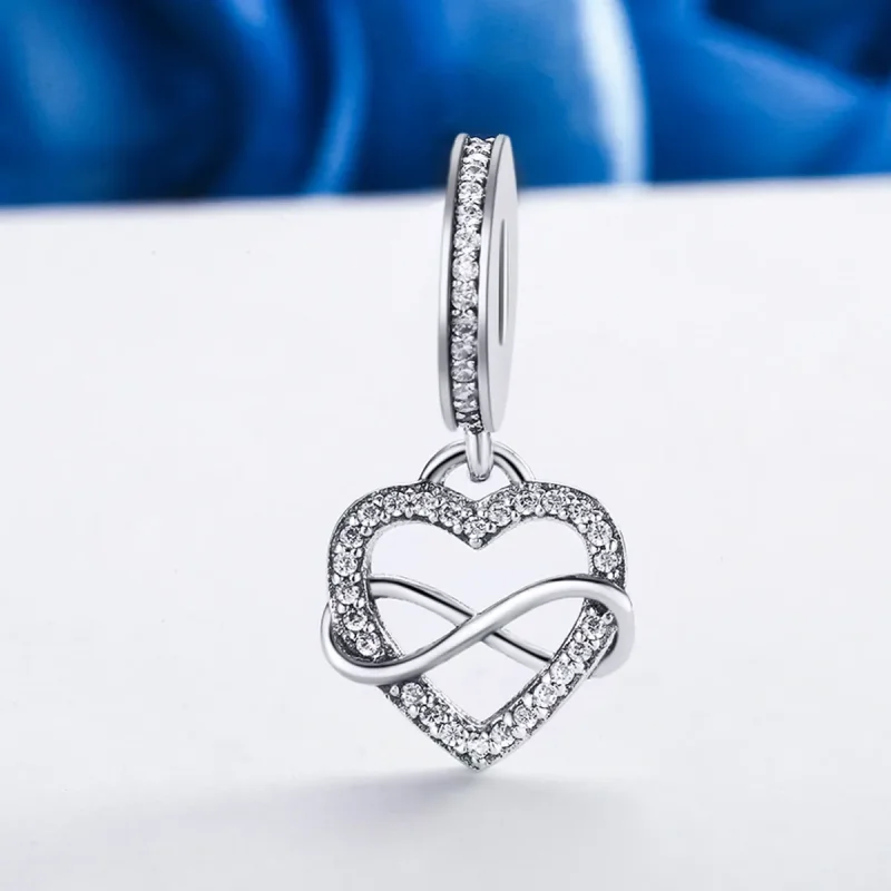 (slika za) Pandora Style Love Knows No Bounds Viseča obleka - SCC261 - Ogled 3