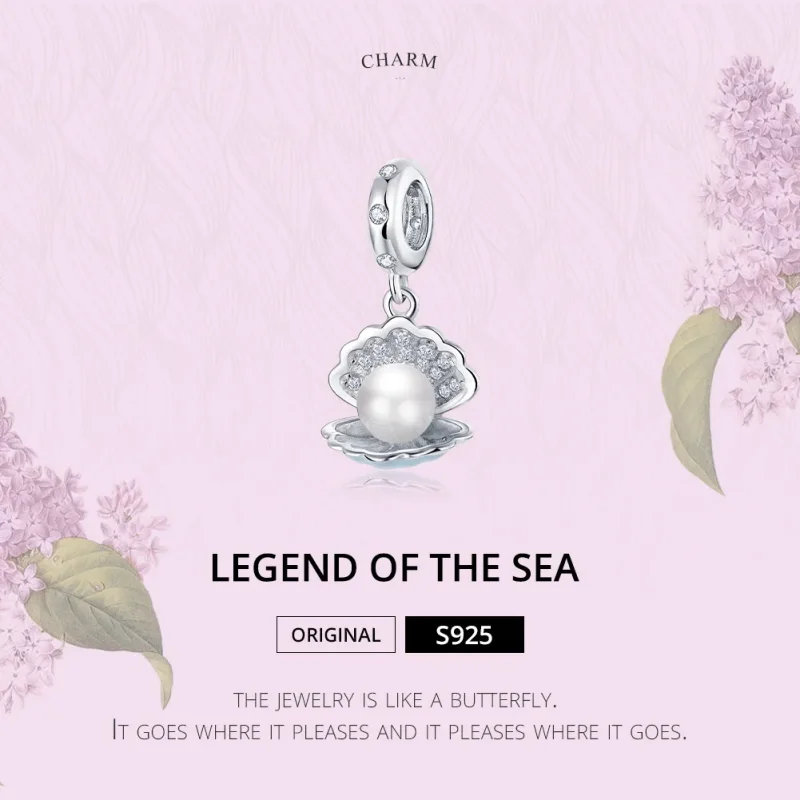 (slika za) Pandora Style Silver Legend of The Sea Dangle - BSC242 - Ogled 6