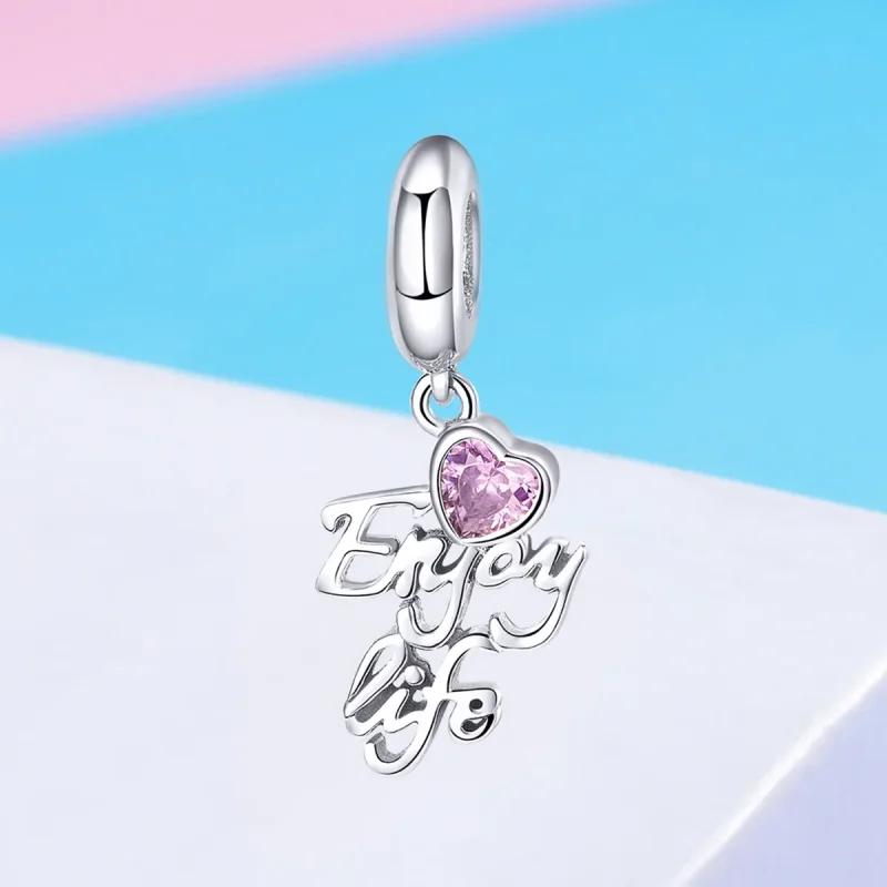 (slika za) Pandora Style Silver Love Life Viseči - SCC907 - Ogled 4
