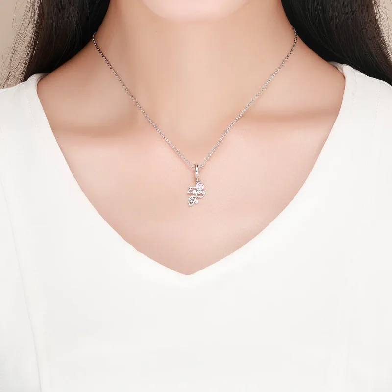 (slika za) Pandora Style Silver Love Life Viseči - SCC907 - Ogled 5