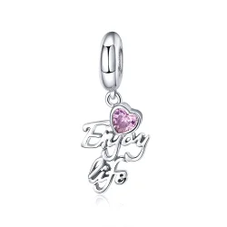 Pandora Style Silver Love Life Viseči - SCC907