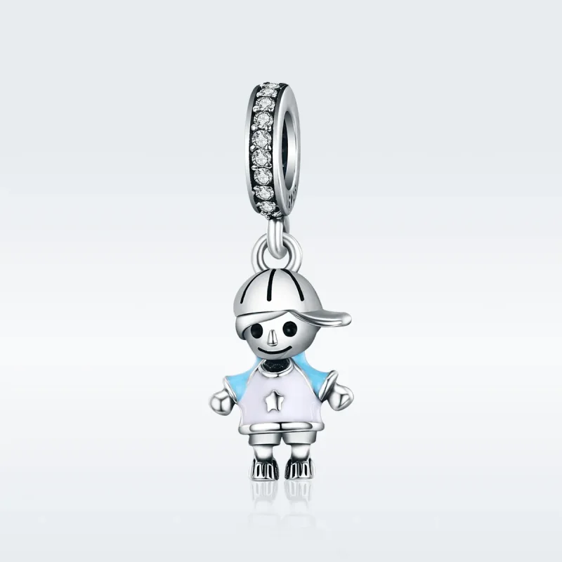 (slika za) Pandora Style Silver Perfect Life Little Baby Boy Viseč - SCC544 - Ogled 2