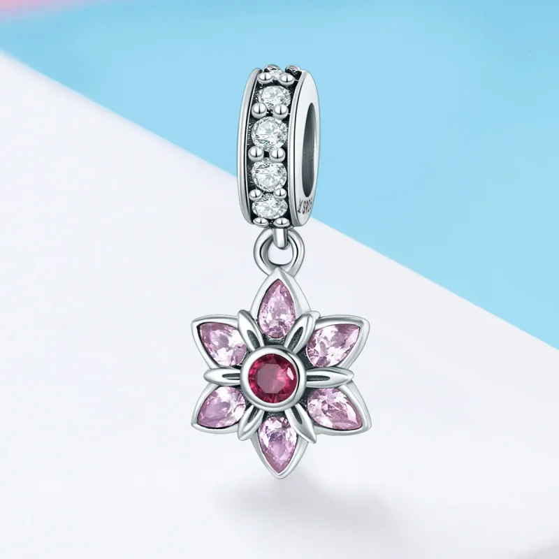 (slika za) Pandora Style Silver The Dance of Flowers Dangle - SCC840 - Ogled 2