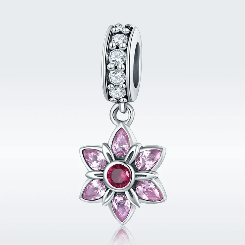 (slika za) Pandora Style Silver The Dance of Flowers Dangle - SCC840 - Ogled 3
