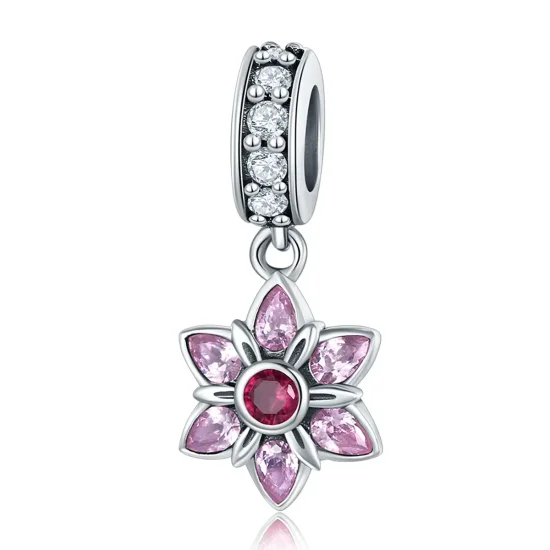 (slika za) Pandora Style Silver The Dance of Flowers Dangle - SCC840